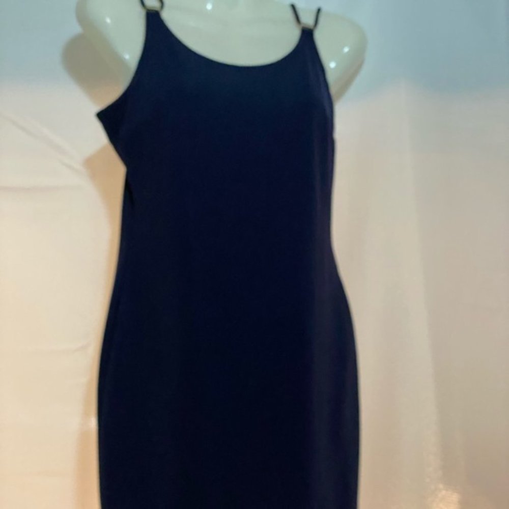 X-it Spaghetti Strap Hanging Back Cami Slip Dress